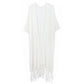 Knit Fringe Kimono Poncho