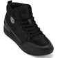 CALTO - S4130 - 2.6 Inches Taller (Onyx/Black Sole) - Corduroy Ankle Top Sneak-boot
