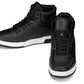 CALTO - S4750 - 3 Inches Taller (Black) - High Top Sneakers