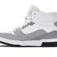 CALTO - S4751 - 3 Inches Taller (White/Grey) - High Top Sneakers