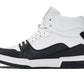 CALTO - S4752 - 3 Inches Taller (White/Black) - High Top Sneakers
