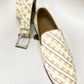 C Collection Printed Leather Loafer - Beige
