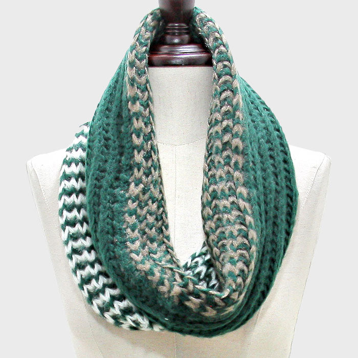 Twisted Yarn Infinity Scarf