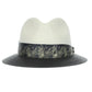 Stacy Adams Haring - Straw Fedora Hat