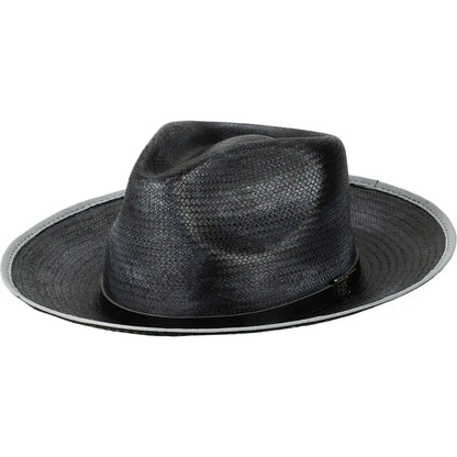 Stacy Adams Ritz - Sombrero Fedora de Paja Toyo