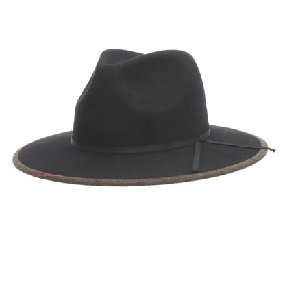 Stacy Adams Finlay - Sombrero Fedora de Fieltro de Lana