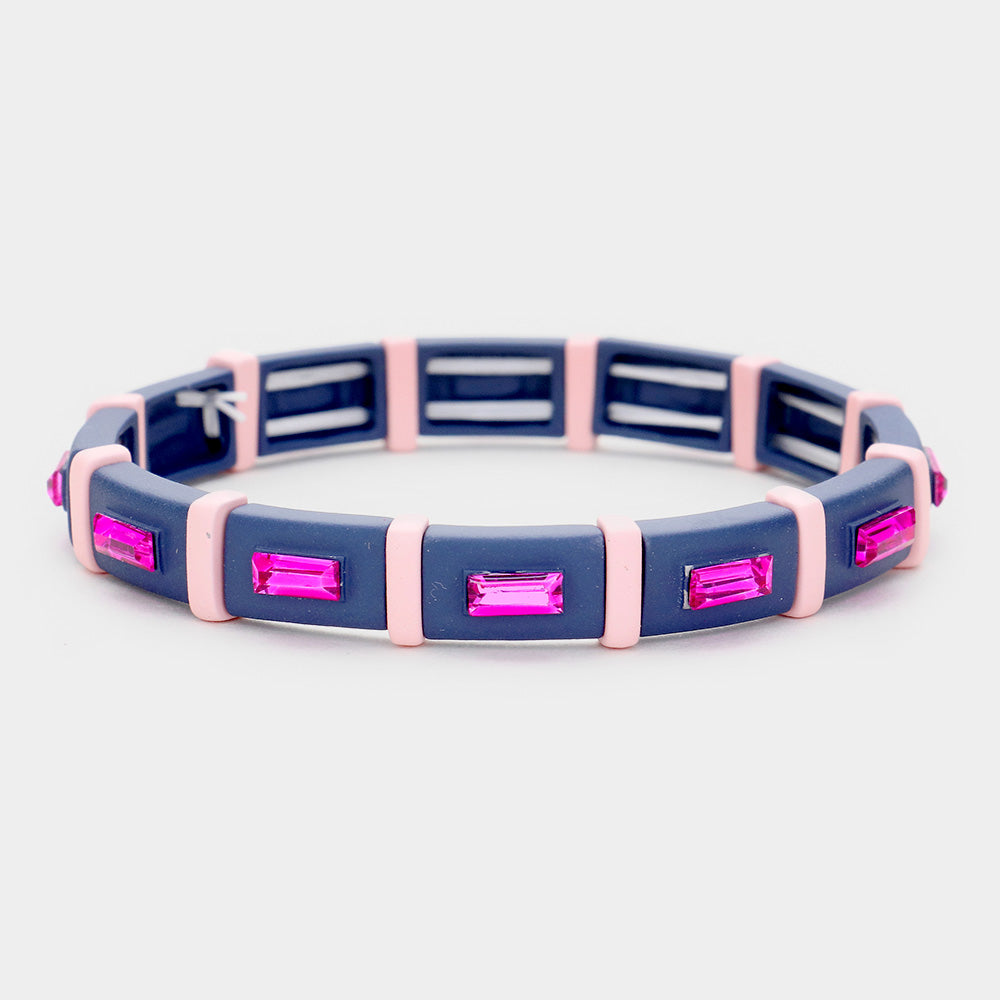Lego Crystal Stretch Bracelet