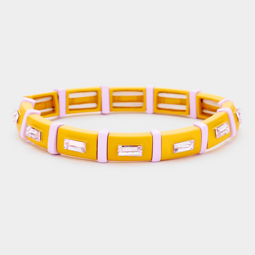 Lego Crystal Stretch Bracelet