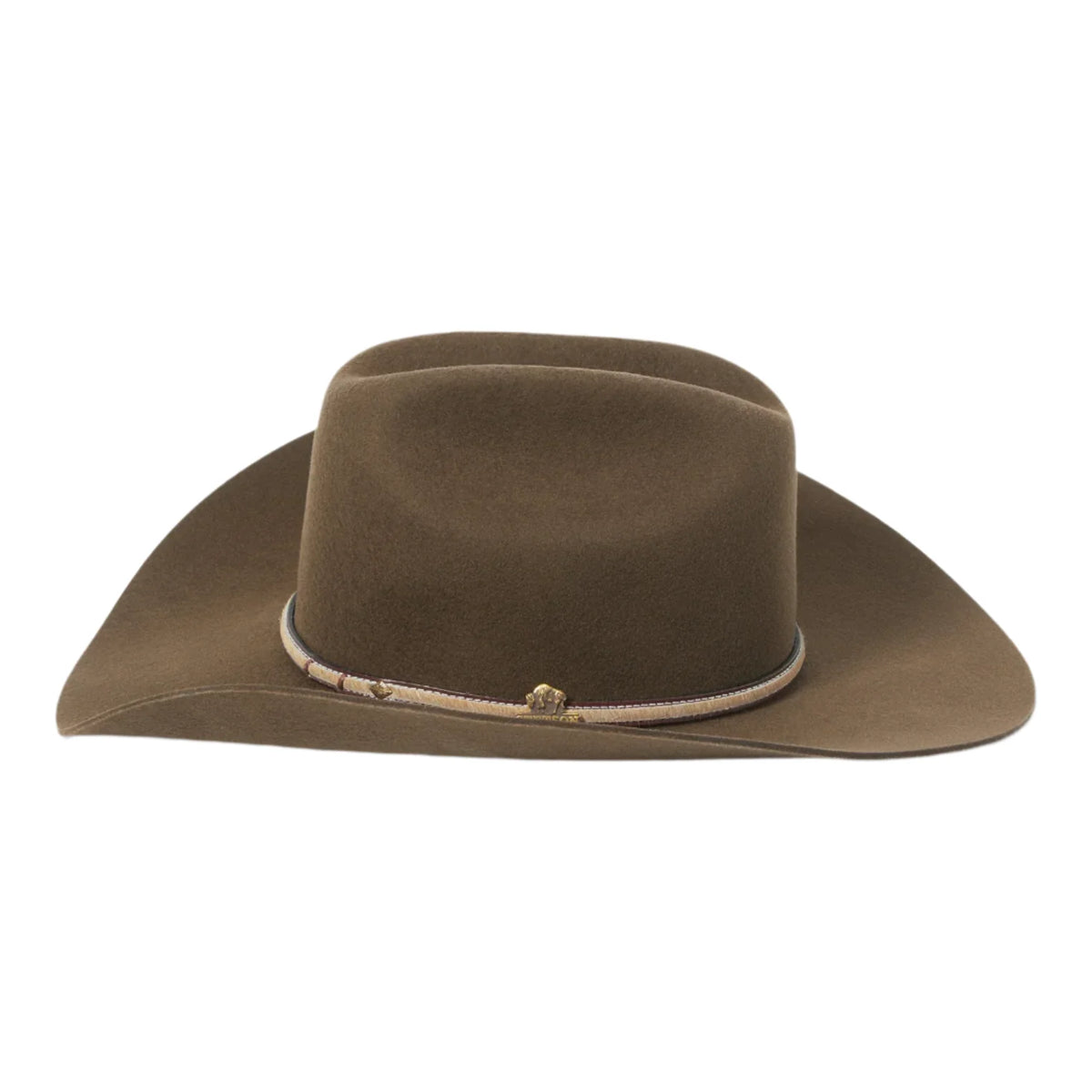 Stetson Powder River - Sombrero de vaquero de fieltro de lana de búfalo (4X)