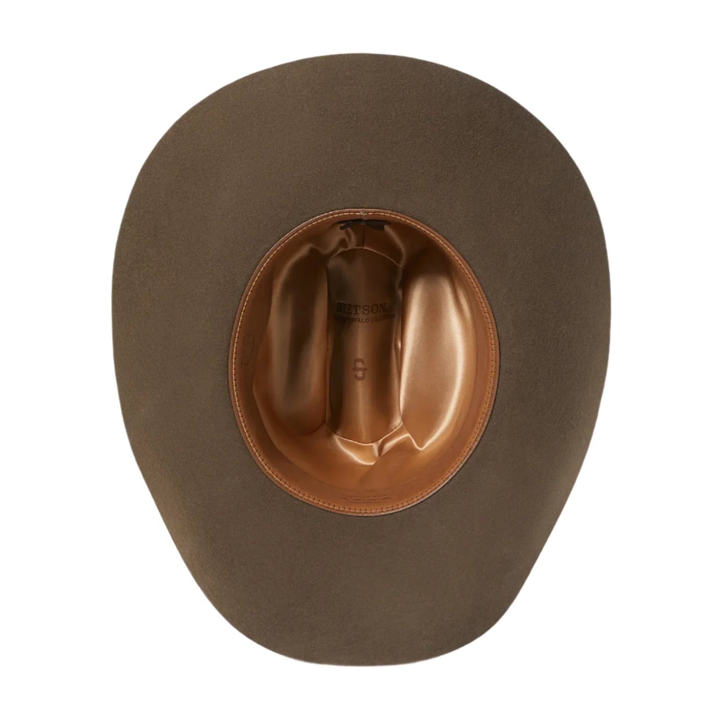 Stetson Powder River - Sombrero de vaquero de fieltro de lana de búfalo (4X)