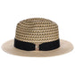 Scala Cabana Cove - Sombrero fedora de paja