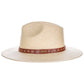 Scala Leon - Sombrero fedora de paja panamá