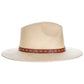 Scala Leon - Sombrero fedora de paja panamá