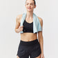 Pantalones cortos de running de mujer Sheva de talle alto