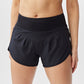 Pantalones cortos de running de mujer Sheva de talle alto