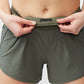 Pantalones cortos de running de mujer Sheva de talle alto