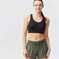 Pantalones cortos de running de mujer Sheva de talle alto