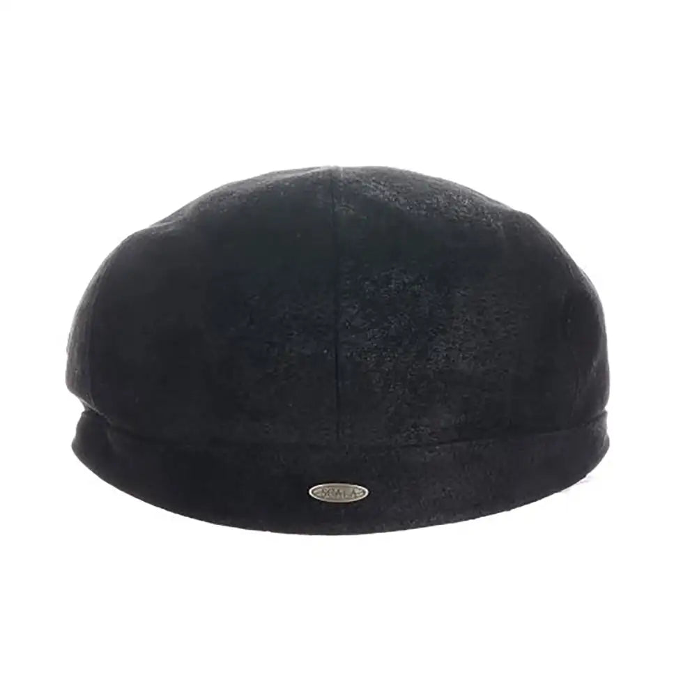 Scala Hood - Gorra plana de cuero