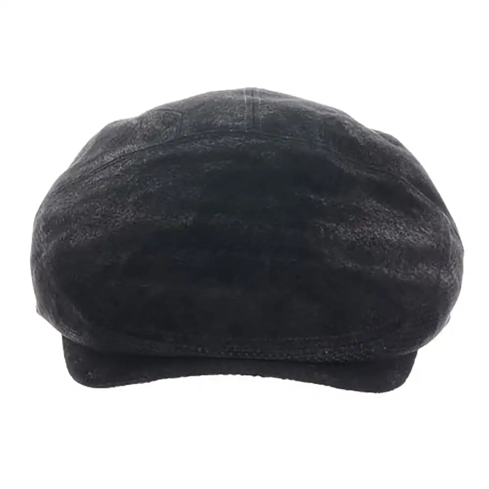 Scala Hood - Gorra plana de cuero