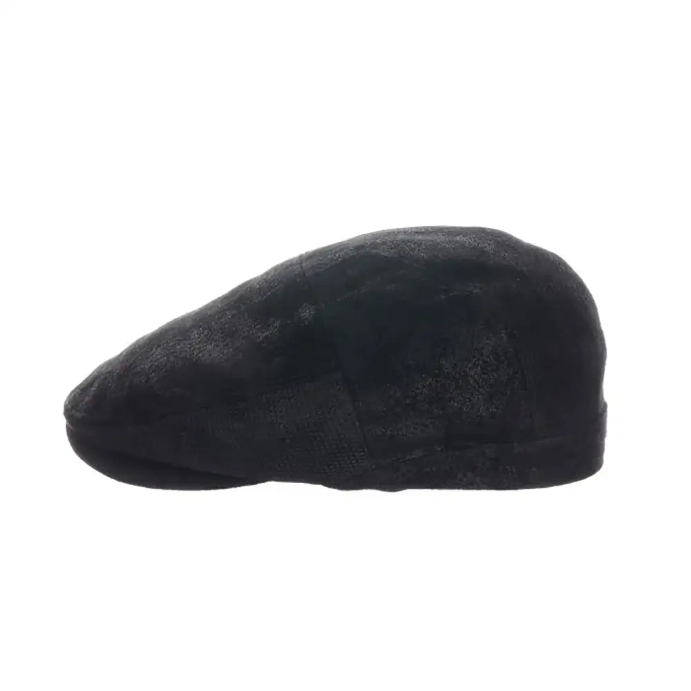 Scala Hood - Gorra plana de cuero