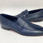 C Collection Deerskin Loafer - Navy