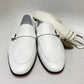 C Collection Deerskin Loafer - White