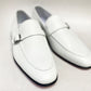 C Collection Deerskin Loafer - White