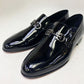 C Collection Patent Leather Loafer - Black