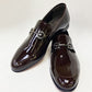 C Collection Patent Leather Loafer - Dark Brown
