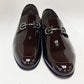 C Collection Patent Leather Loafer - Dark Brown