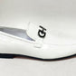 C Collection Patent Leather Loafer - White