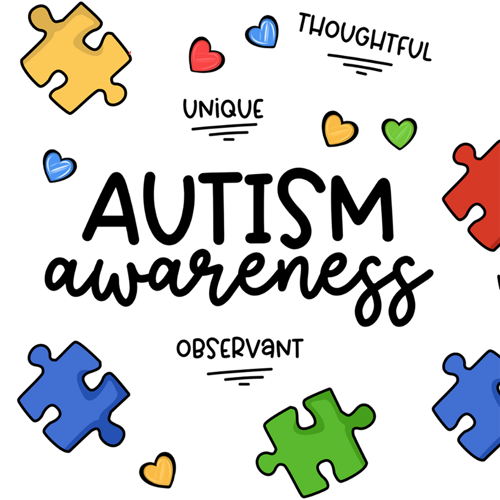 Autism Awareness Puzzle Piece Glass Cups