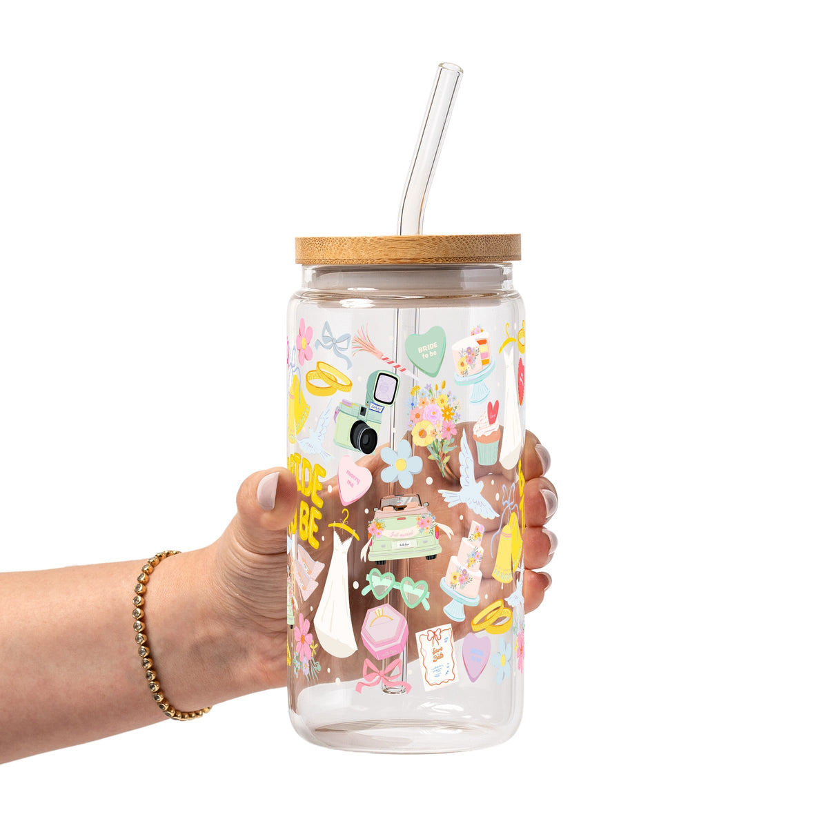 Bride To Be Glass Cups