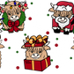 Highland Holiday Christmas Glass Cups