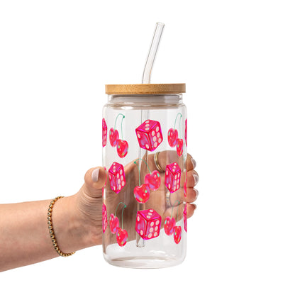 Lucky Girl Glass Cups