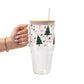 Jolly Little Christmas Glass Cups