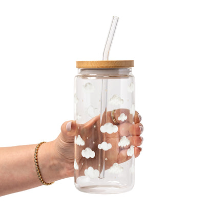Dreamy Clouds Glass Cups
