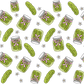 Coquette Pickle Glass Cups