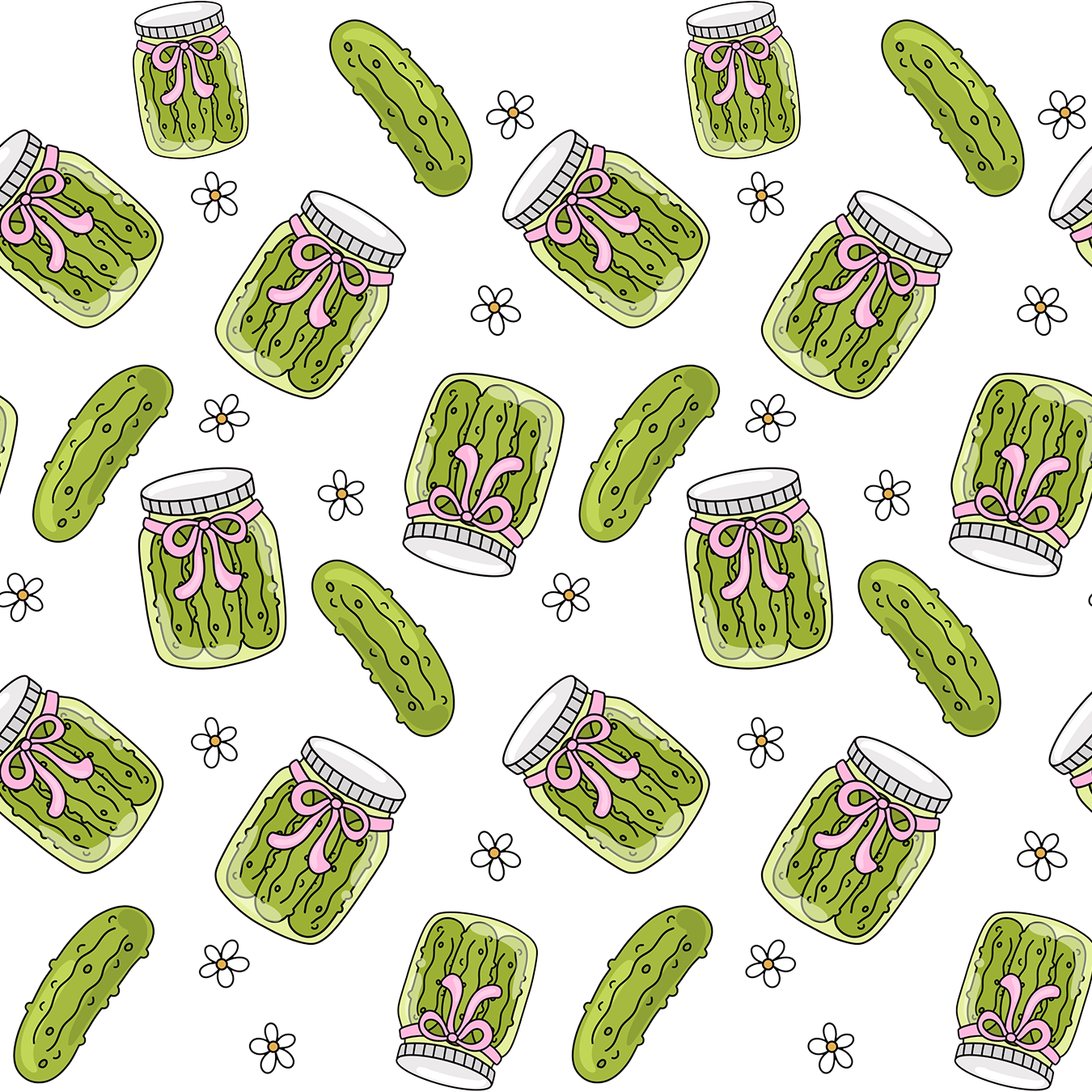Coquette Pickle Glass Cups
