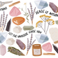 Daily Intentions Glass Cups