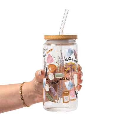 Daily Intentions Glass Cups