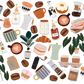 Cafe Cutie Glass Cups