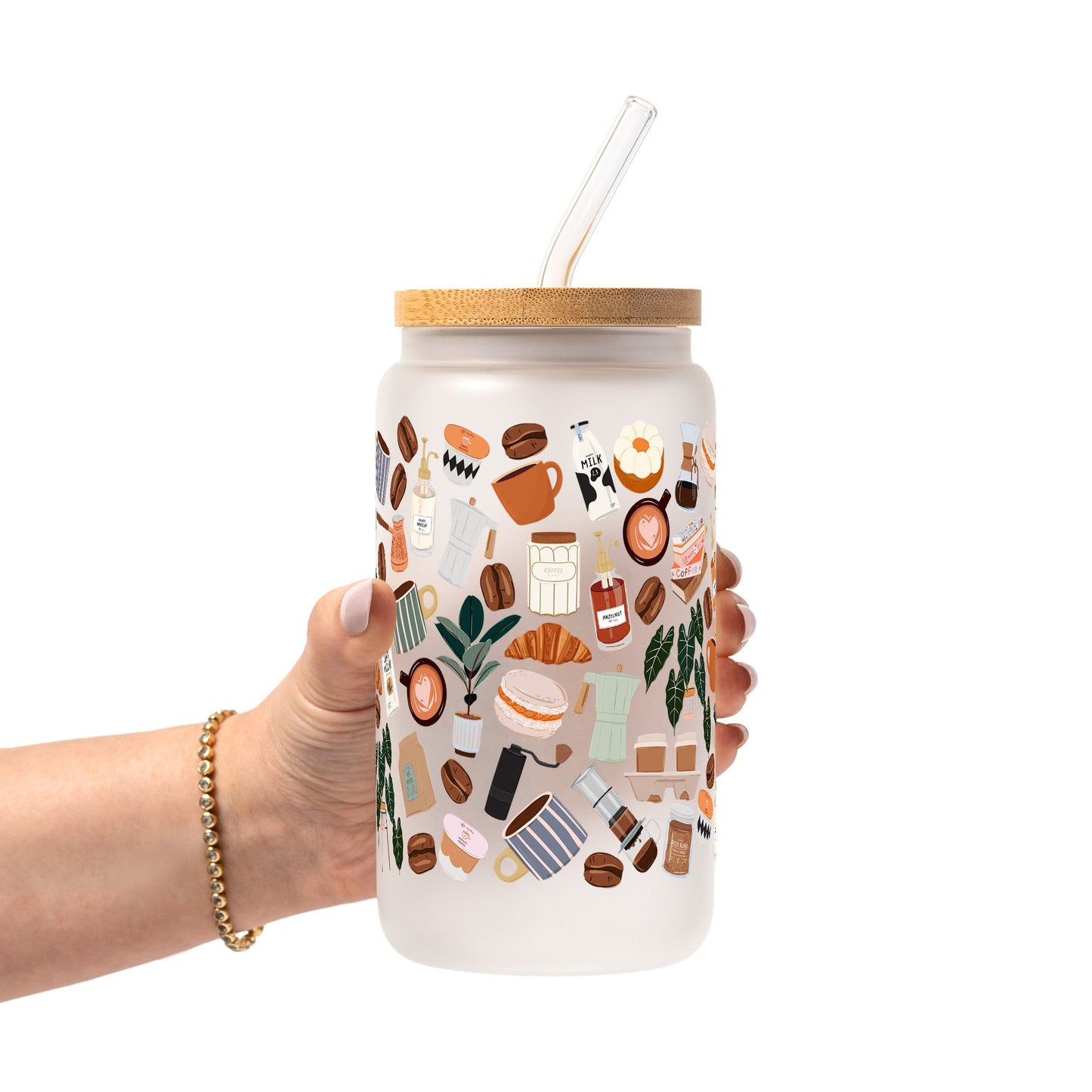 Cafe Cutie Glass Cups