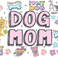 Dog Mom Doodles Glass Cups