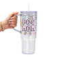 Dog Mom Doodles Glass Cups