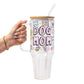 Dog Mom Doodles Glass Cups
