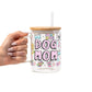 Dog Mom Doodles Glass Cups