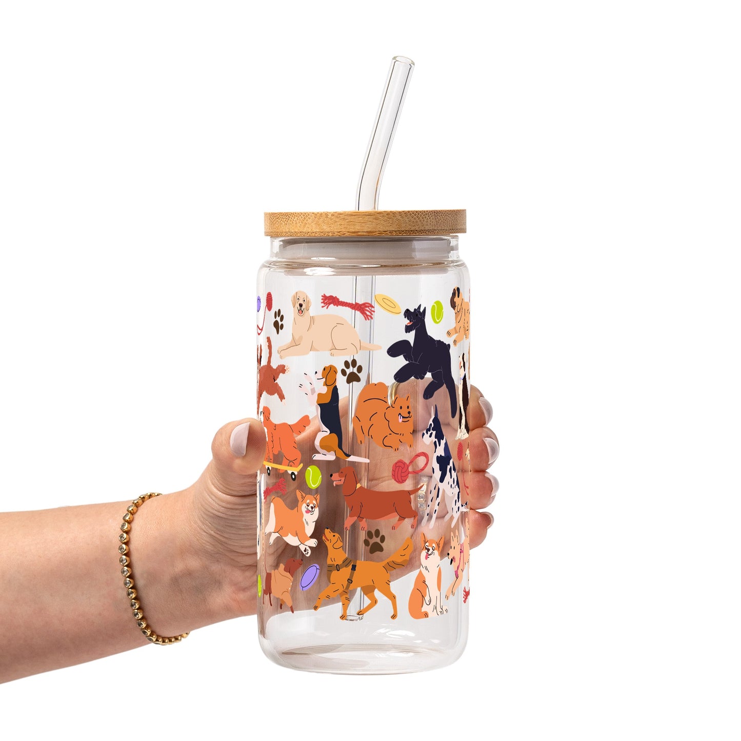 Dog Park Glass Cups