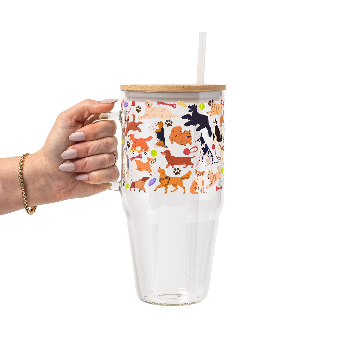 Dog Park Glass Cups