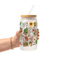 Garden Girl Glass Cups